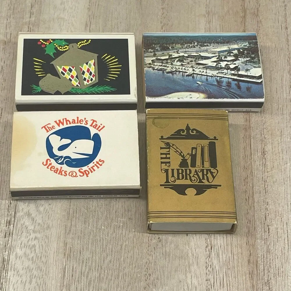 Vintage Holiday Lodge Restaurant Matchbox Panama City FL - Unstruck Full